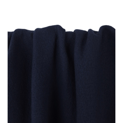 Tissu Maille Tricot 100 % Laine Bleu Nuit