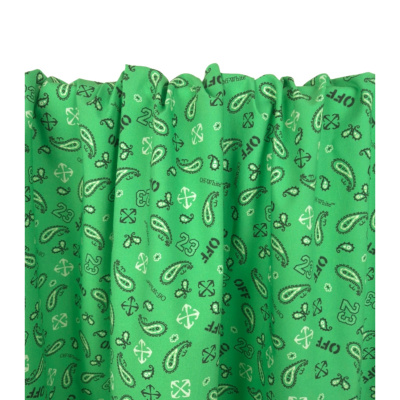 Tissu Popeline 100 % Coton Paisley