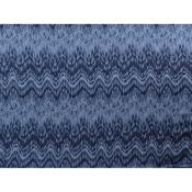 Tissu Voile de Viscose Tie & Dye Bleu