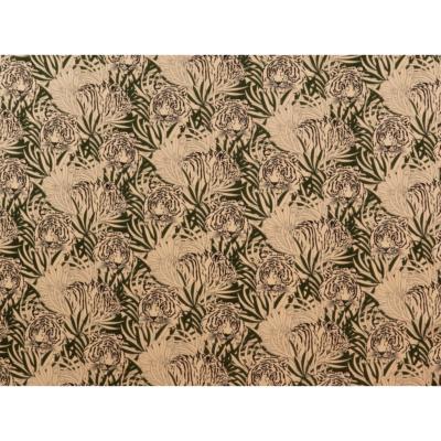 Tissu Voile de Viscose Tigre Jungle