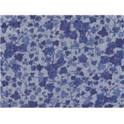 Tissu Denim Imprimé Feuilles