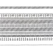 Tissu Jersey Viscose Imprimé Ethnique