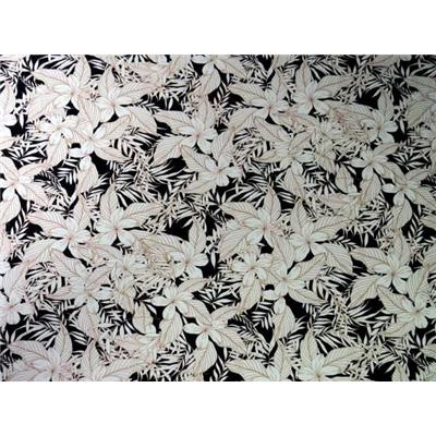 Tissu Jersey Viscose / Elasthanne Imprimé Feuillages