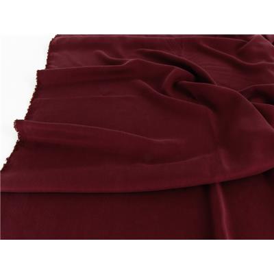 Tissu Sergé Léger 100 % Tencel Bordeaux