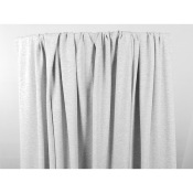 Tissu Maille Jersey Recyclé Gris Clair Chiné