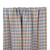 Tissu Maille Molleton Mélange Coton Carreaux