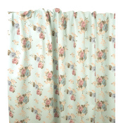 Tissu Sergé 100 % Coton Bouquet de Fleurs
