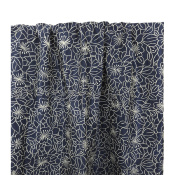 Tissu Taffetas de Soie Brodée