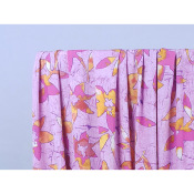 Tissu Crepe Viscose / Soie Tye and Dye Fleurs Ethniques