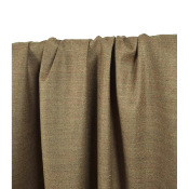 Coupon Flanelle Tailleur Mélange Laine Noisette Chiné 110 cm x 140 cm