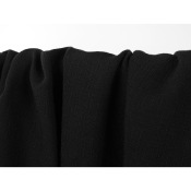 Tissu Jacquard Tissage Effet Lin 100 % Viscose Noir