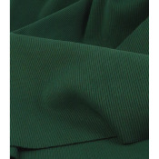 Tissu Maille Bord Cote 2x2 ZAK Vert Sapin