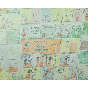Tissu Maille Jersey BD Snoopy 96 cm x 194 cm