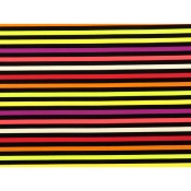 Tissu Maille Maillot de Bain Rayures Multicolores 10 mm