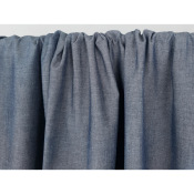 Coupon Chambray 100 % Coton Bleu Denim 60 cm x 150 cm
