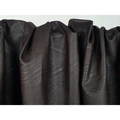 Tissu Simili Cuir Ebène