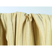 Tissu Toile de Lin Rayé Earth Boho