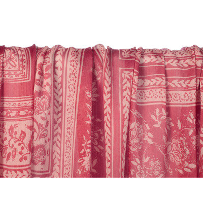 Tissu Voile Fleurs Bohème 