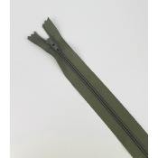 Zip Nylon 4 mm 15 cm Kaki