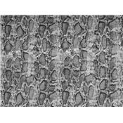 Coupon Maille Python Lurex Gris 120 cm x 160 cm