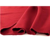 Tissu Lainage Mélange Laine Rouge