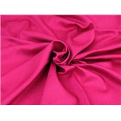 Tissu Satin Structuré Magenta