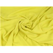 Tissu Sergé Léger Cupro / Viscose Jaune