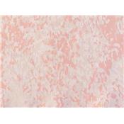 Tissu Jacquard Rose Pale / Corail