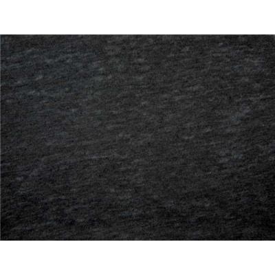 Tissu Jersey Dévorée Coton / Polyester Anthracite