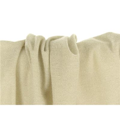 Coupon Maille Jersey Léger Beige Lurex 50 cm x 135 cm