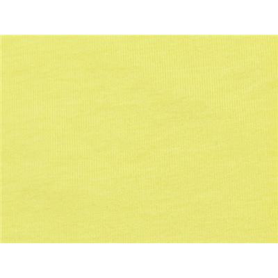 Tissu Molleton Elasthanne Jaune Citron