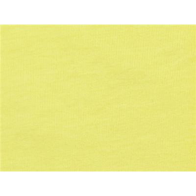 Tissu Molleton Elasthanne Jaune Citron