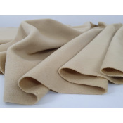 Tissu Lainage Laine / Angora Beige