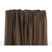 Tissu Voile de Coton Choco