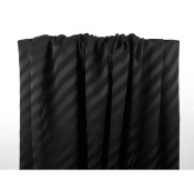 Coupon Satin Mélange Laine Rayures Diagonales 90 cm x 145 cm
