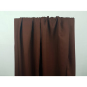 Tissu Sergé Lyocell / Viscose TYA Chocolat