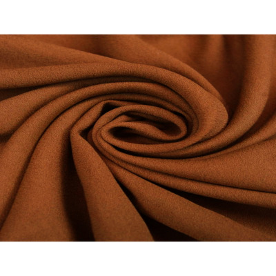 Tissu Crepe Viscose Ecovero Noisette