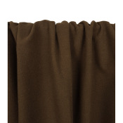 Tissu Lainage Léger Mélange Laine Café