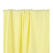 Tissu Maille Cote 2x2 Jaune