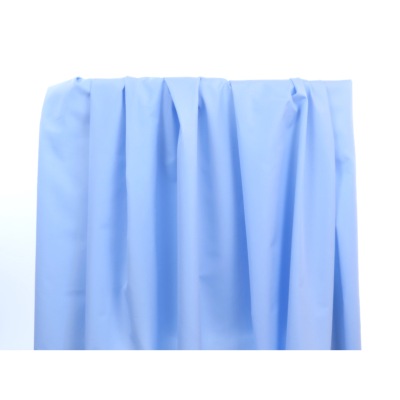 Tissu Popeline 100 % Coton Bleu Ciel