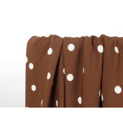 Tissu Popeline Viscose Ecovero Pretty Dots