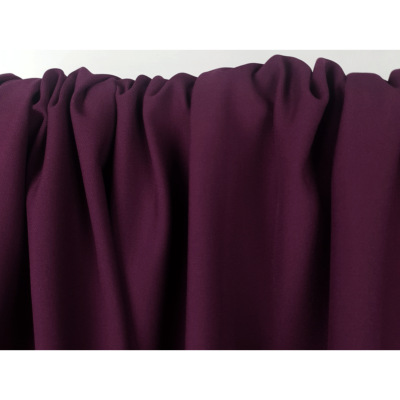 Coupon Sergé Double Tissage JOE Plum 50 cm x 140 cm