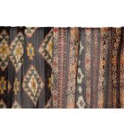 Coupon Voile Ikat 50 cm x 150 cm