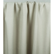 Tissu Toile Mélange Viscose / Lin Beige